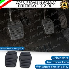 COPRIPEDALI COPRI PEDALI IN GOMMA FRENO FRIZIONE PER FORD FIESTA MK5