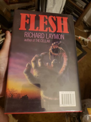 Signed richard laymon flesh - signed,