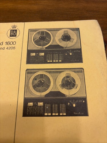 1200 1600 beocord tape - b&o,