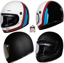 Casco retrò Moto Vintage Integrale Custom Origine Omega