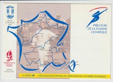FIAMMA OLIMPICA -CARTOLINA