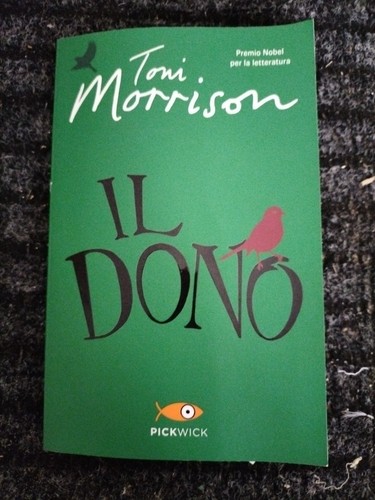 Toni morrison dono - dono-, 1°