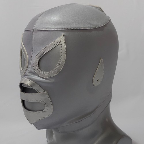 Maschera wrestling argento - wrestling,