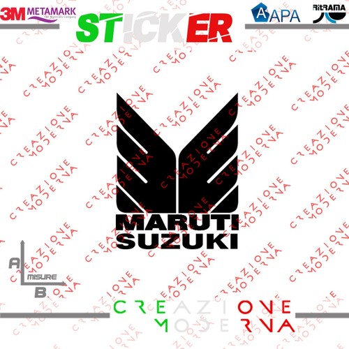 Adesivo sticker maruti suzuki - maruti,
