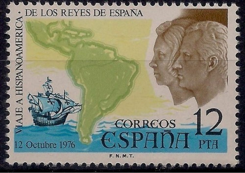 Spagna 1976 royal visita - spagna,