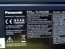 Vendo schede tv plasma Panasonic TX-P42S30E