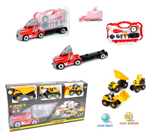 Camion con valigetta - valigetta, attrezzi