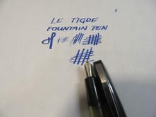 Penna stilografica tigre - le,