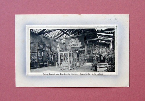 Cartolina prima esposizione - cartolina,