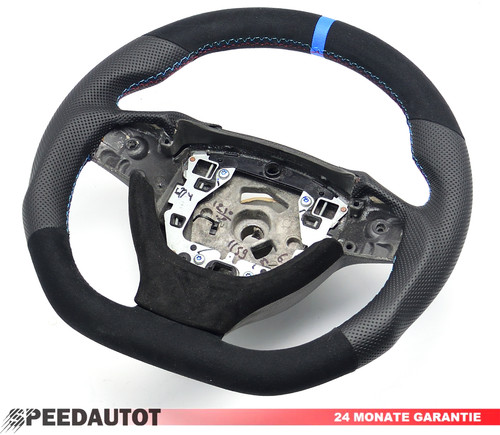 Volante pelle piatto bmw - pelle,