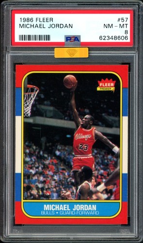 1986 fleer michael jordan - 1986, #57