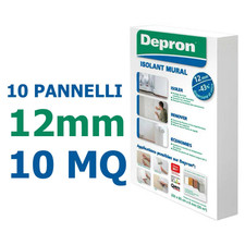 DEPRON PANNELLI ISOLANTI DA 12MM (125 X 80 ) CONFEZIONE DA 10MQ