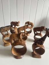 7 PORTA TOVAGLIOLI IN LEGNO