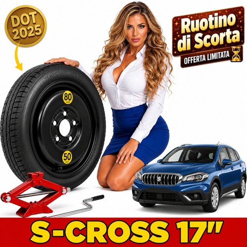 Ruotino scorta suzuki - scorta, 17"