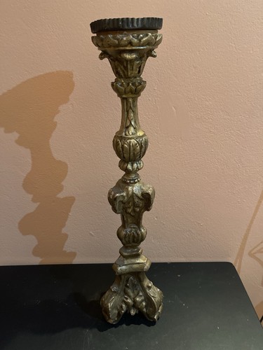 Candeliere epoca legno - in,