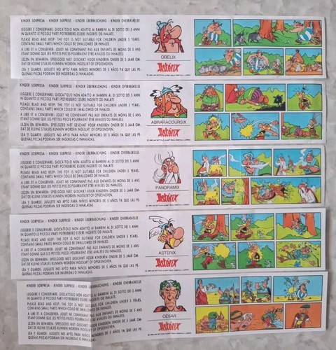 Kinder ferrero asterix - kinder,