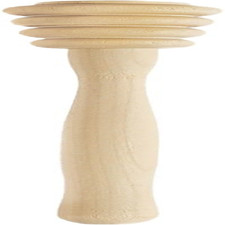 ® Sollevatore per Miele, Robusto Aiuto per La Cucina in Legno, Marrone, Dosaggio