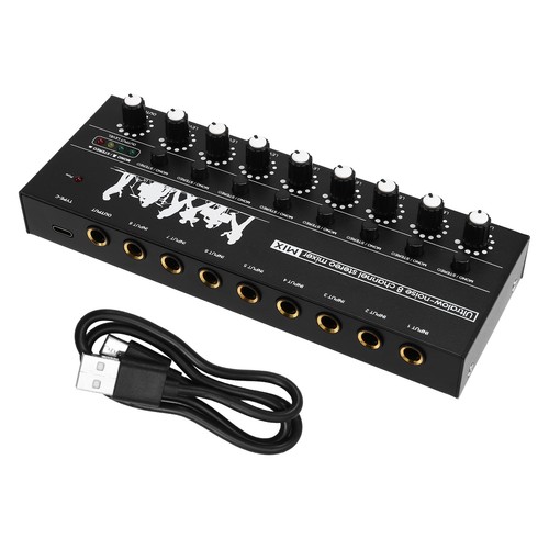 Mixer stereo professionale - stereo, 8