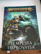 Warhammer AOS - Battletome Campagna Libro regole Tempesta Improvvisa