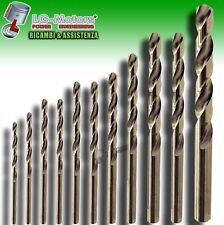 SET 19 PUNTE PER FERRO ASSORTITE TRAPANO ACCIAIO TITANIO COBALTO QUALITA PREMIUM