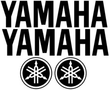 adesivi Moto - 4 adesivi Yamaha - stickers Yamaha