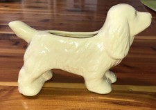 Statuina fioriera cane Cocker