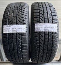 2 PNEUMATICI USATI CONTINENTAL WINTER CONTACT TS 870 P INVERNALI 235 60 R18 107V
