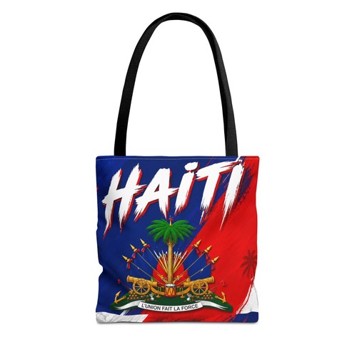 Borsa tote con stemma bandiera