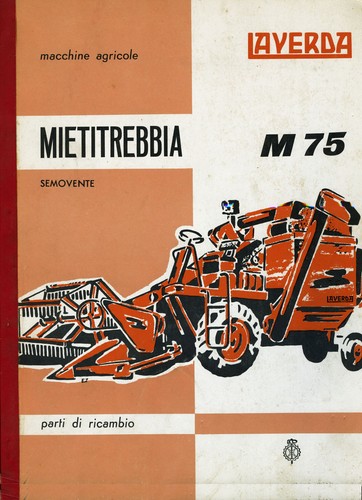 Mietitrebbia laverda 75 - mietitrebbia,