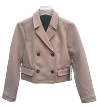 Zara Blazer Corto Con Collo