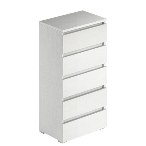 Cassettiera bianco frassinato