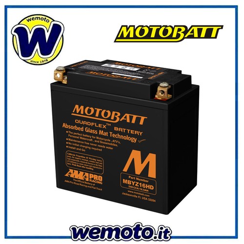 Batteria motobatt mbyz16hd - motobatt,