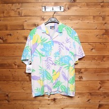 Camicia HAWAII BLUES tg. L Usato (SA1516) Hawaiana Made in U.S.A