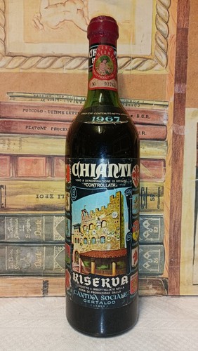 Vino 1967 riserva chianti - 1967,