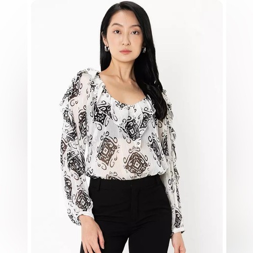 Top donna zara stampato - top, con