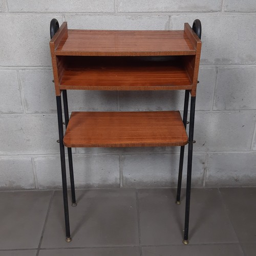 Mobiletto legno metallo - legno,
