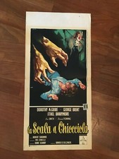 40 locandina,LA SCALA A CHIOCCIOLA Spiral Staircase Siodmak McGuire Brent Noir