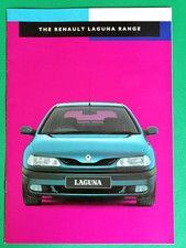 Brochure vendita RENAULT LAGUNA 1994 mercato UK - V6 RXE RT RN