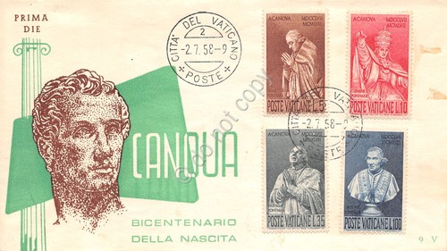 Primo giorno vaticano 1958 - -,