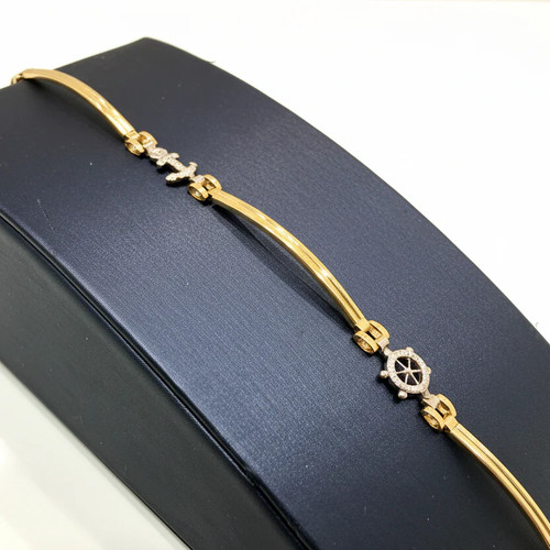 Bracciale timone ancora in - ancora,
