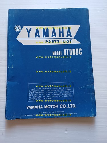Yamaha 500 1976 - xt,