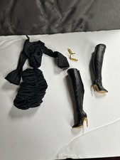 Barbie Signature You Create Barbie gonna increspata top stivali al ginocchio esauriti