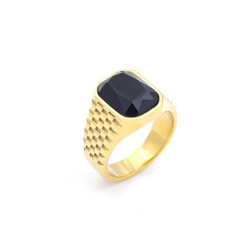 Anello uomo acciaio - anello, 316l