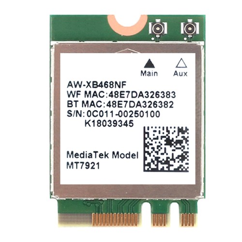 Mt7921 wifi6 4g 5g - pc,