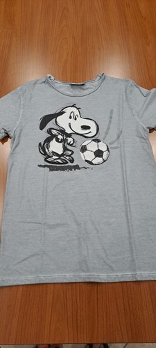 Shirt snoopy m - snoopy, grigia