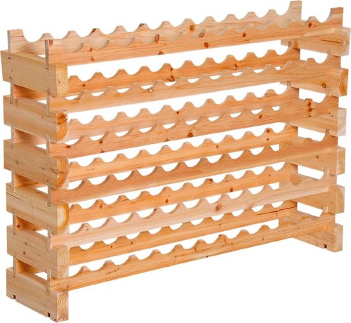 Scaffale portabottiglie legno - portabottiglie,