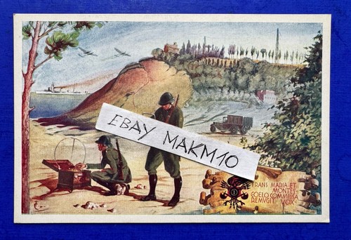 Cartolina reggimento - cartolina, i°
