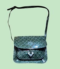 Borsa verde rosso multicolor originale Naj Oleari anni '80 '90 Made in Italy