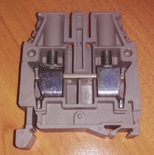 Morsetto elettrico passante - morsetto,