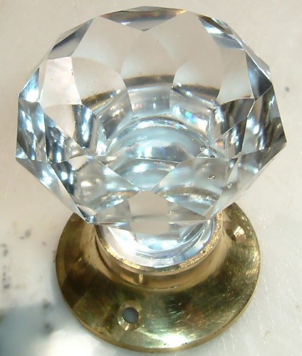 Maniglie scintillanti vetro